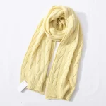 Shawl Long Scarves New Fashion Thick Warm Outdoor Soft Crochet Women Winter Knitted Custom Scarf Cashmere - Image 4