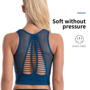 Bra Sports Bralette Sexy Mesh women - Image 4