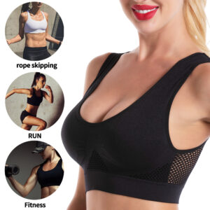 Bra Sports Bralette Sexy Mesh women - Image 5