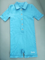 Yolife Baby Unisex Overall Sleepwear Pajamas Front Footed Newborn Jumpsuits Rompers Sleeper Baby short Sleeve Romper