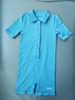 Yolife Baby Unisex Overall Sleepwear Pajamas Front Footed Newborn Jumpsuits Rompers Sleeper Baby short Sleeve Romper - Image 4